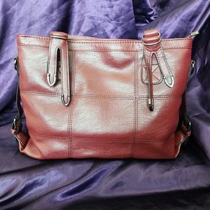 Burgundy Shoulder Bag
